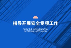 指导开展安全专项工作
